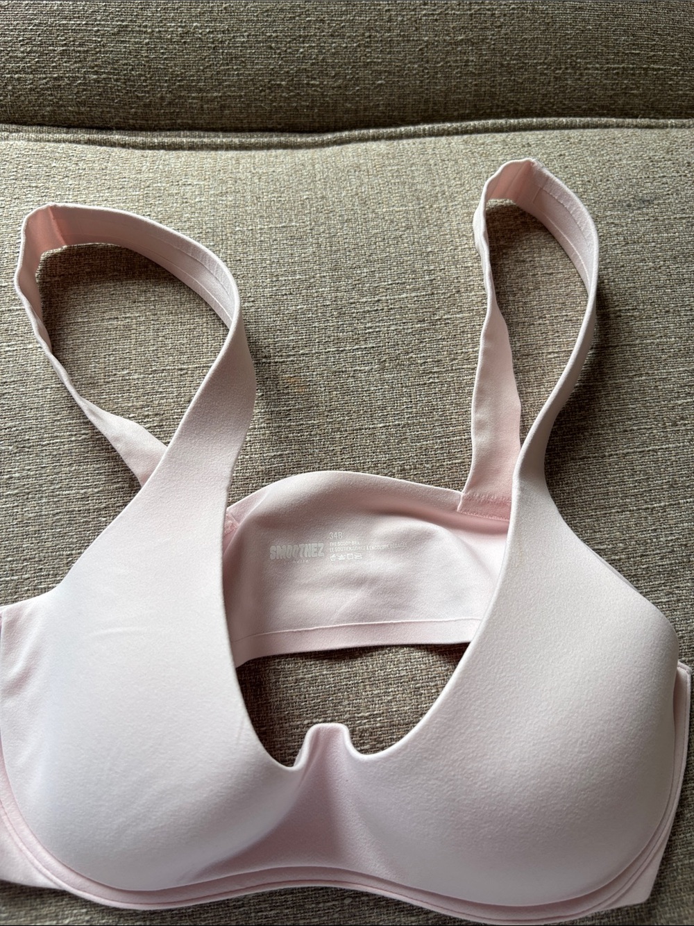 aerie Light Pink Smooth Wireless Contour Bra